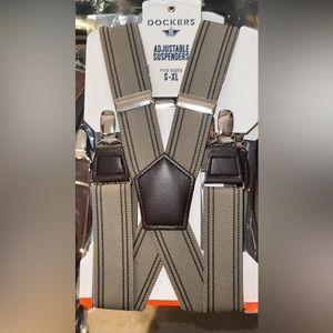 8 pairs of Men’s adjustable suspenders